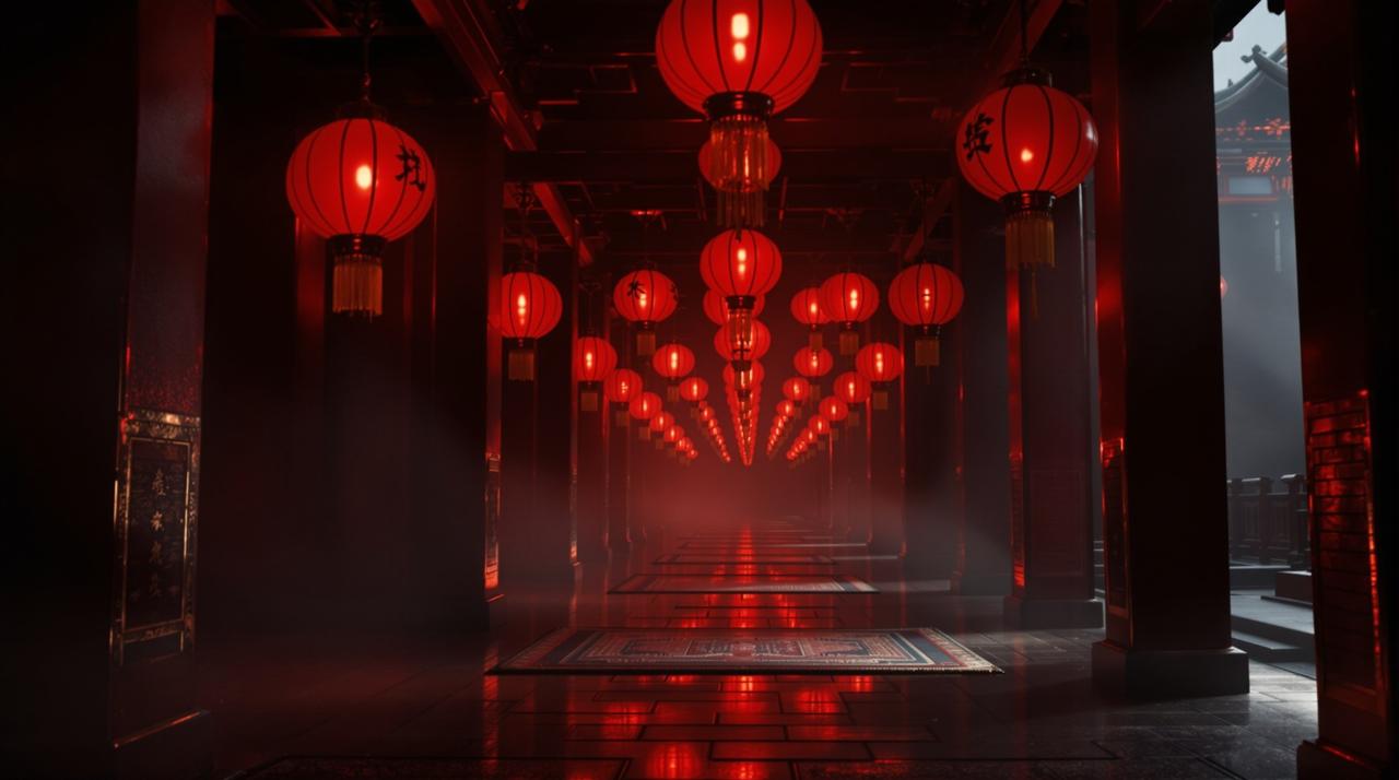 野猪影视出品《长安夜未央》-古装悬疑巨制高清海报